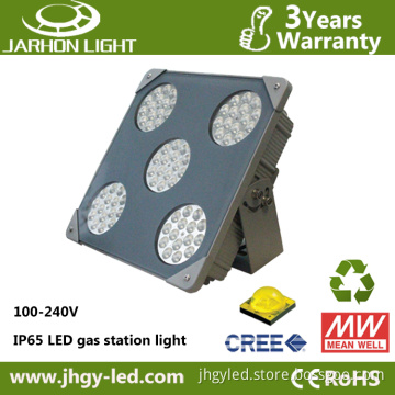 100W Meanwell Driver CREE LED Lamps Gas Station Lighting